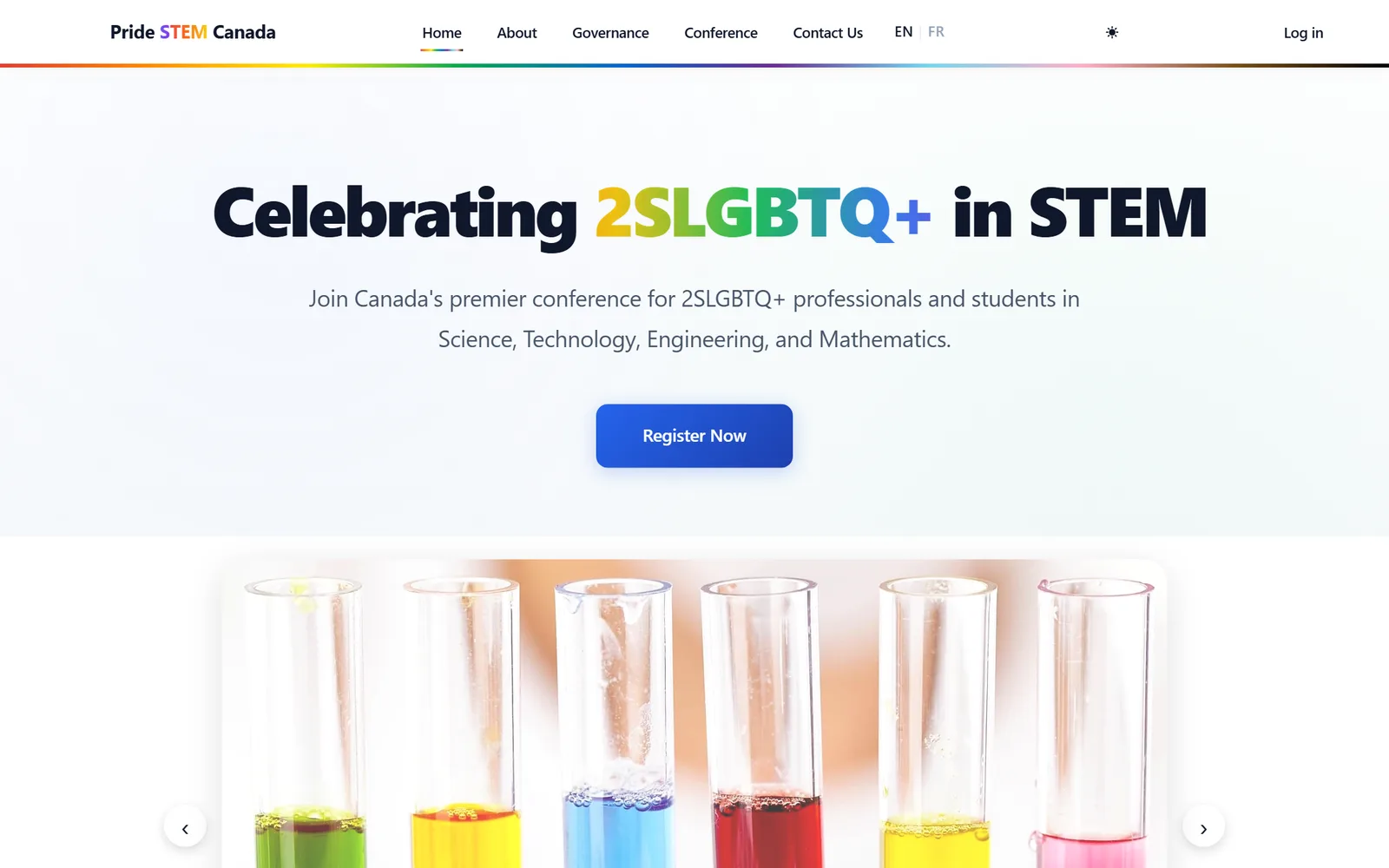 Pride STEM Canada conference site